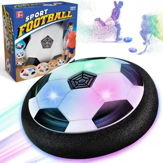 Bola De Futebol Flutuante Elétrica Para Crianças LED Piscante Kid Outdoor Jogos Esportivos Disco
