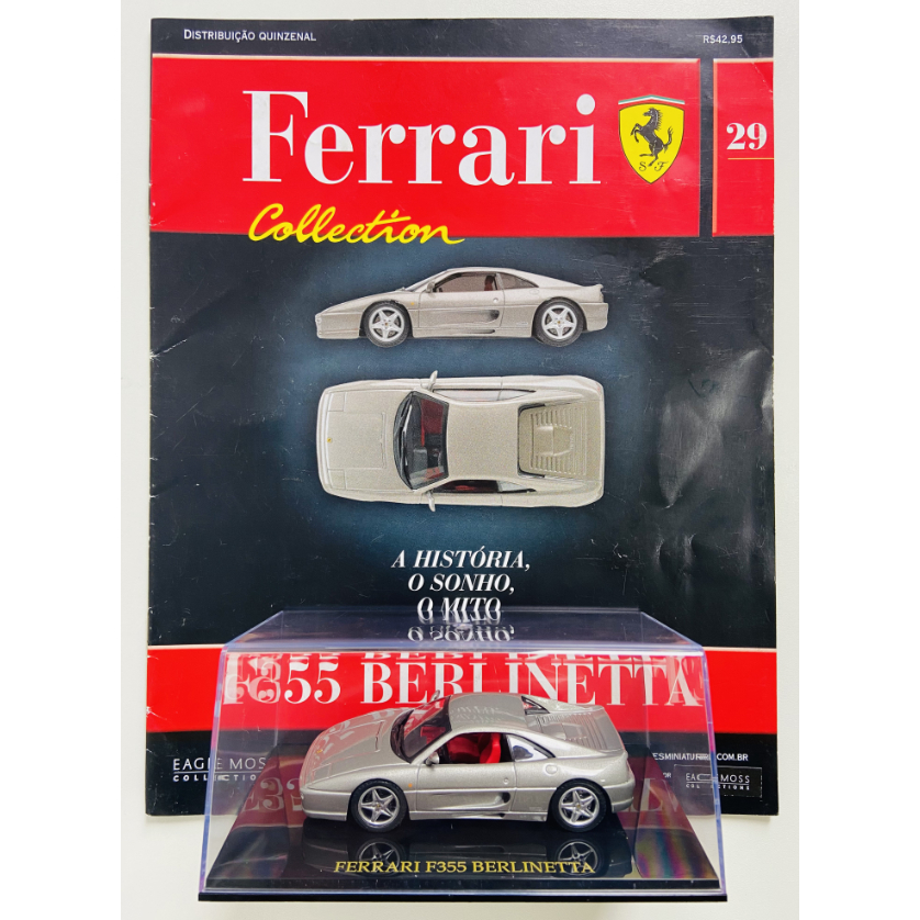 Miniatura Ferrari F355 Berlinetta - 1994 - F1 - Fórmula 1 - 1:43
