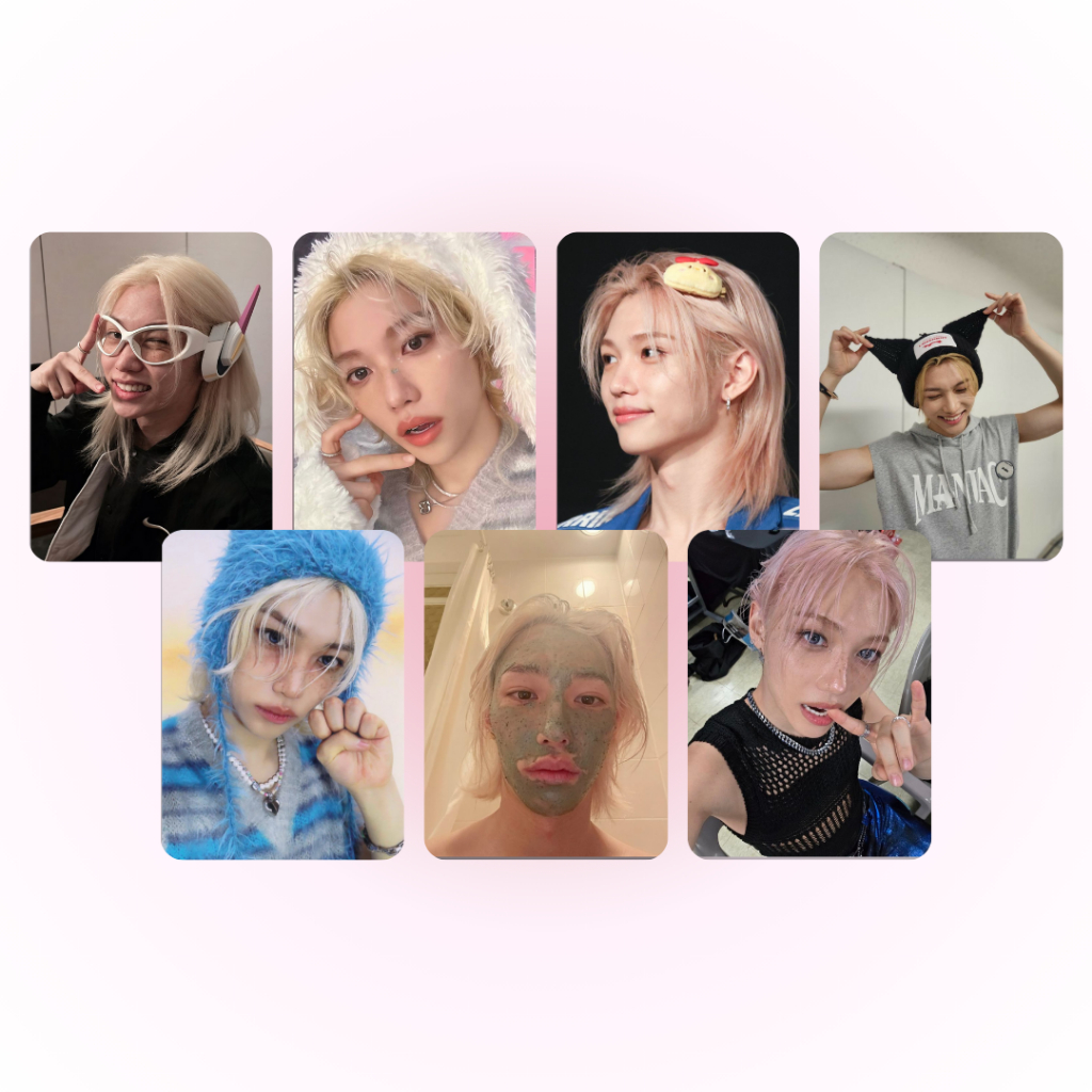 Set de Photocards Felix Stray Kids fanmade | Shopee Brasil