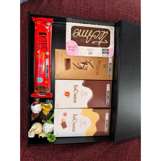 Caixa presente Cacau Show cesta de chocolate presente / aniversário / dia dos namorados /pascoa em Oferta na Shopee