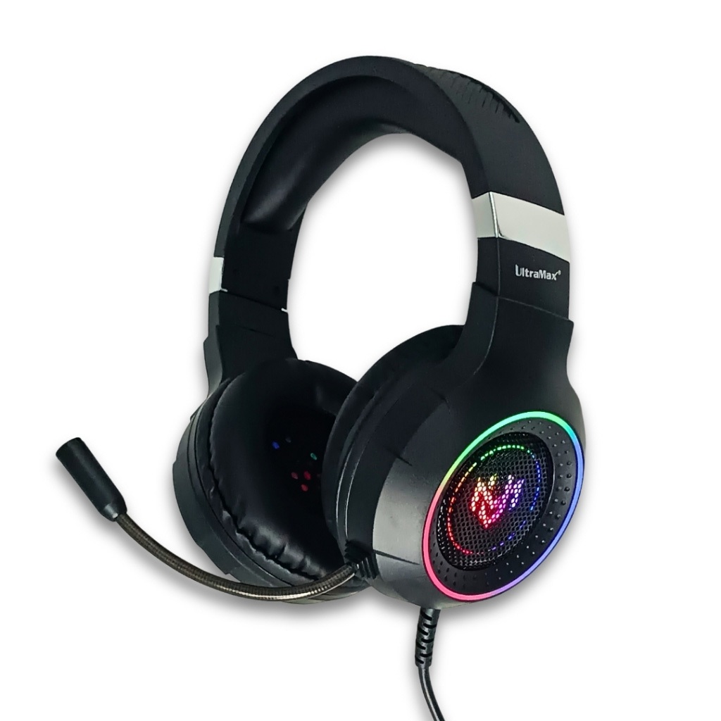 Headset Gamer Fone com Microfone Mancer Twilight, RGB, Drivers