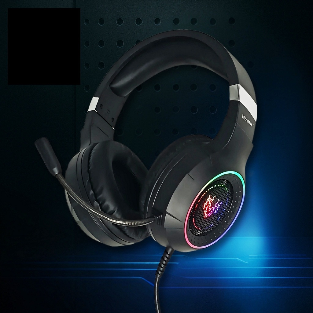 Headset Gamer Fone com Microfone Mancer Twilight, RGB, Drivers
