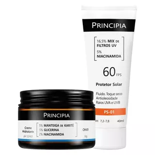 Principia Kit - Dupla Diária -Protetor  FPS 60 Todo Tipo de Pele Dia/Noite em Oferta na Shopee