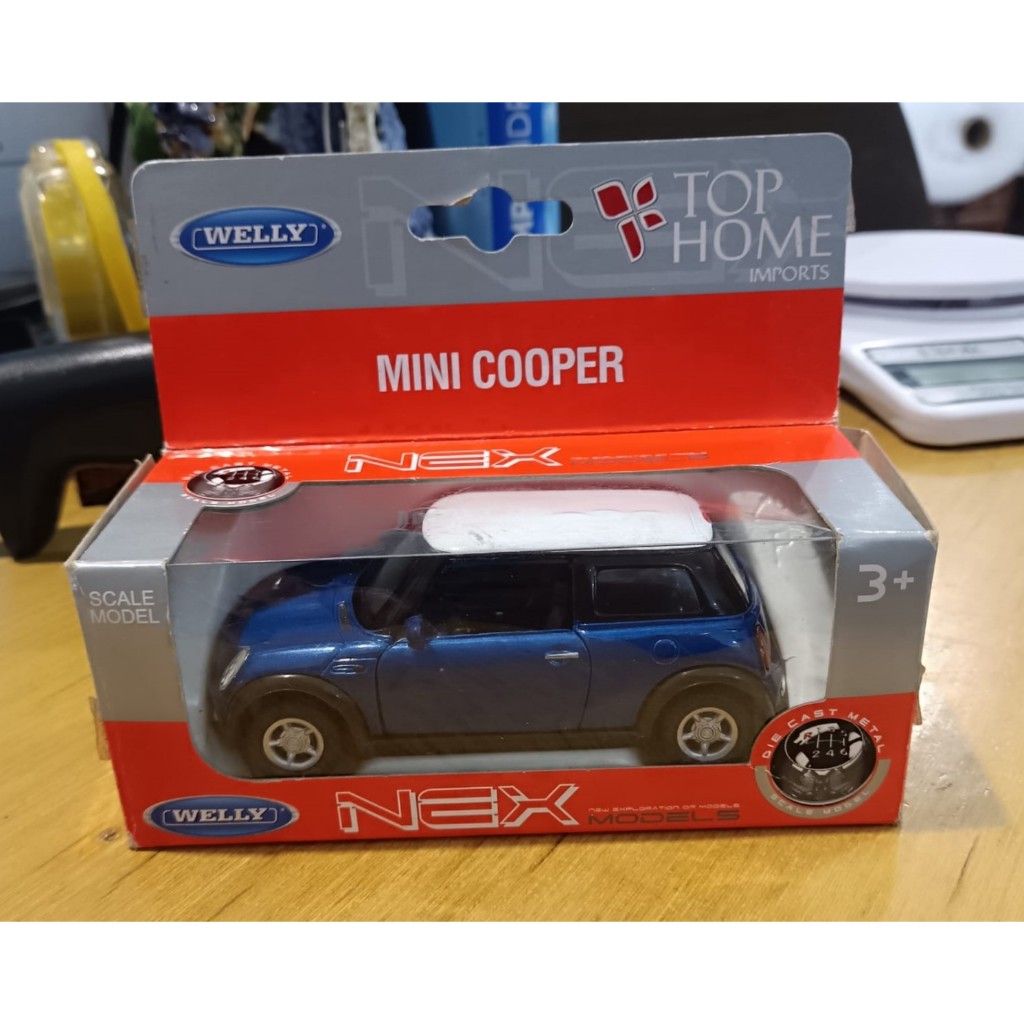 Miniatura Mini Cooper - Welly NEX | Shopee Brasil