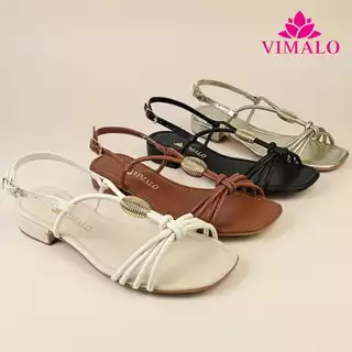 Sandália Saltinho Feminino Bico Quadrado VLSALT14 - Abs Colméia em Oferta na Shopee