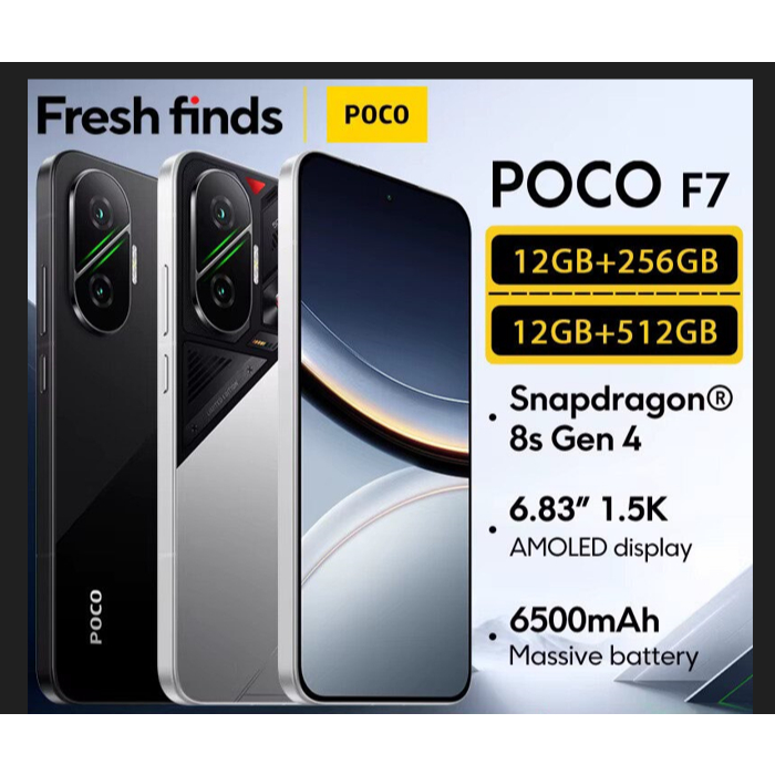 SMARTPHONE XIAOMI POCO F7 12/256 ou 12/512 5G NFC Global + NF