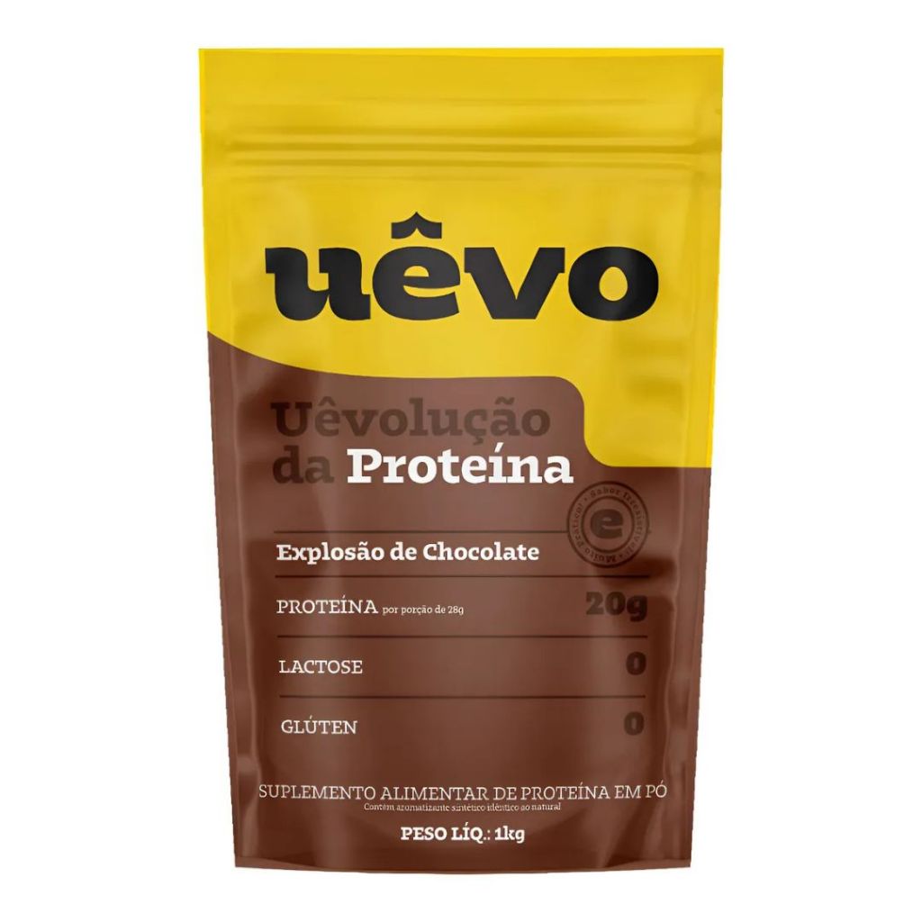Proteína Uêvo 1kg - Chocolate