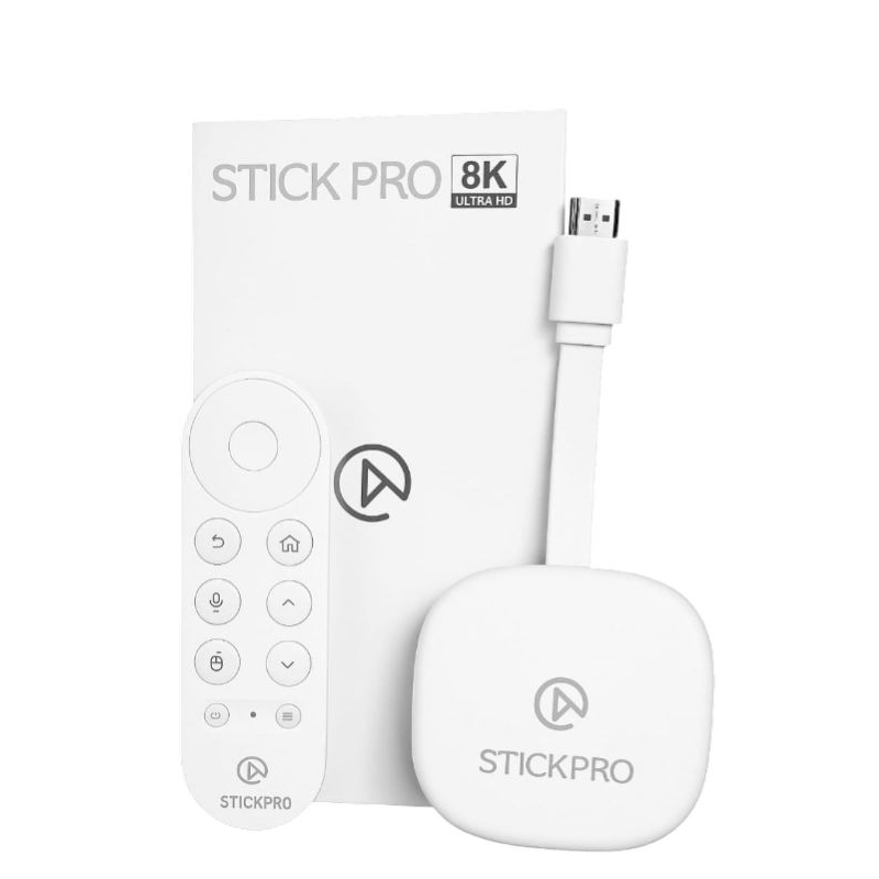 Chromecast tv STICK PRO HDXV11 Android 8K 2 GB de RAM 4ª Geração