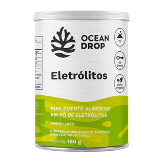 Eletrólitos em Pó Todos os Sabores 180g - Ocean Drop