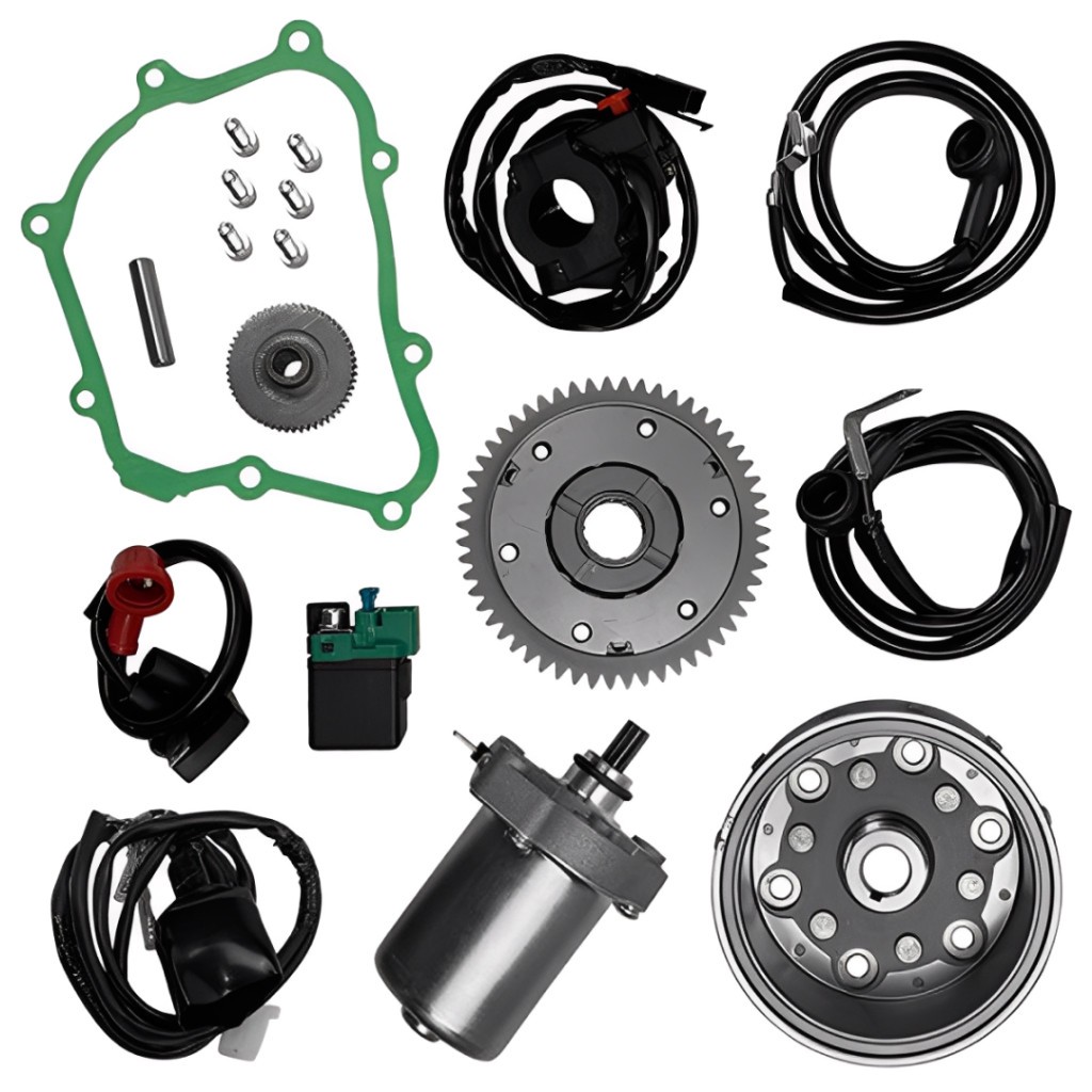 Kit Partida Elétrica Motor Fiação Honda Pop 110i 2015 A 2023