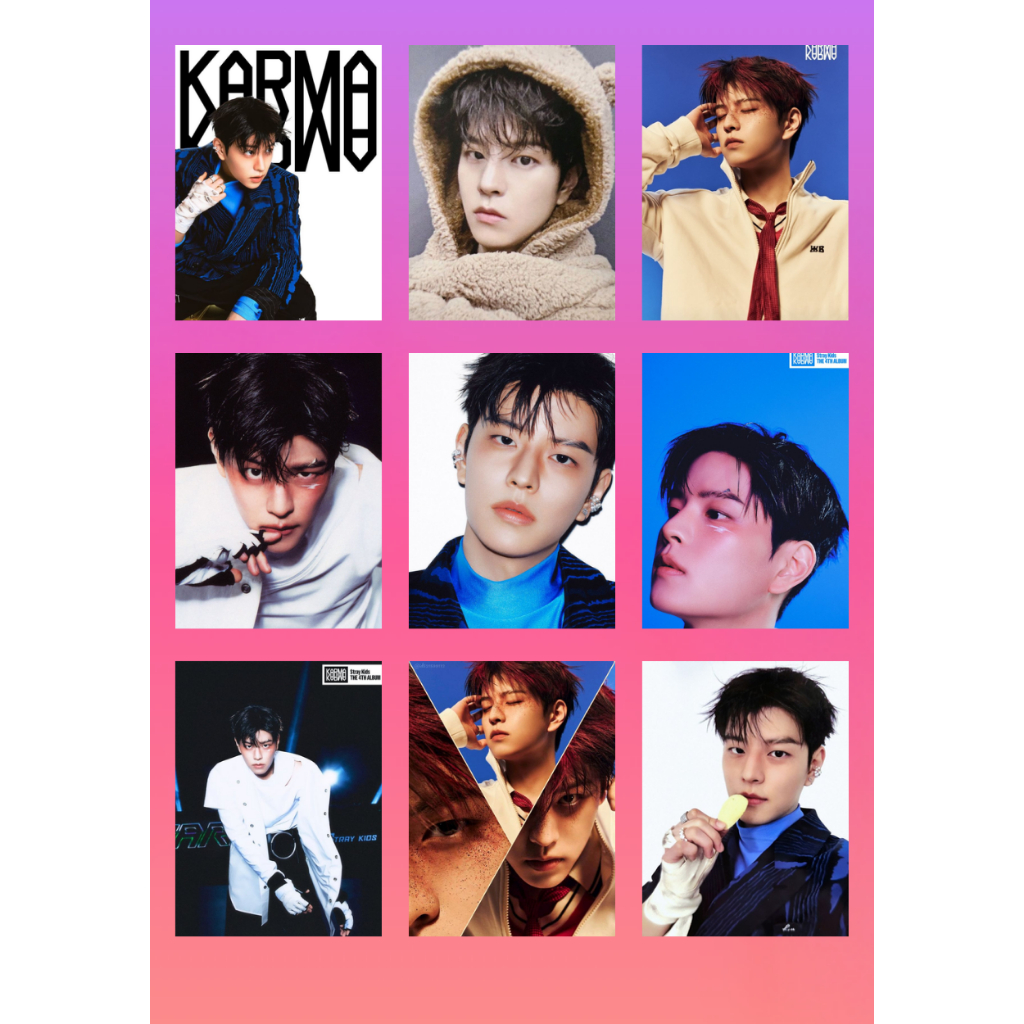 KIT PHOTOCARDS STRAY KIDS SEUNGMIN - FANMADE em Promoção na Shopee