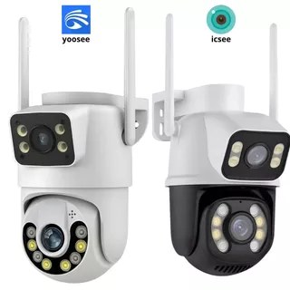Câmera De Segurança a Prova de água Lente Dupla APP YOOSEE OU ICSEE IP66 Camera IP WiFi 360 em Oferta na Shopee