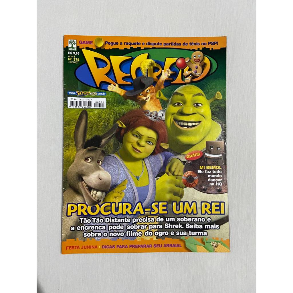 Revista Recreio - Procura-se um Rei (Shrek) - Jun/2007