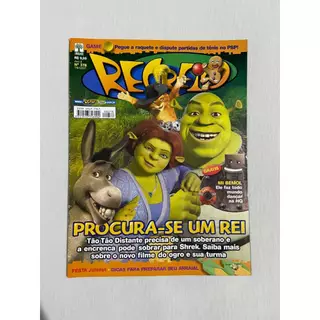 Revista Recreio - Procura-se um Rei (Shrek) - Jun/2007