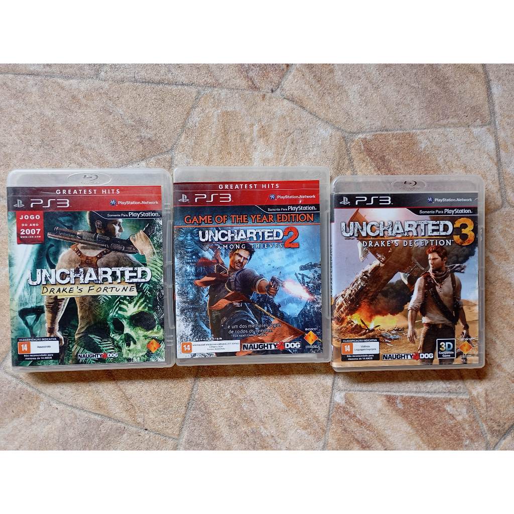 Trilogia unchared original PS3
