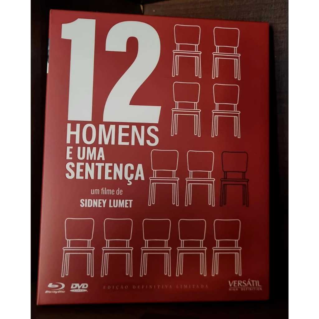 RARO Blu-ray: 12 Homens e Uma Sentença - Edição Definitiva Limitada Com ...