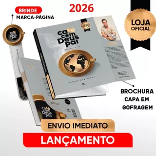Devocional Café Com Deus Pai | Porções Diárias De Amor | Junior Rostirola | Edição 2026 em Oferta na Shopee