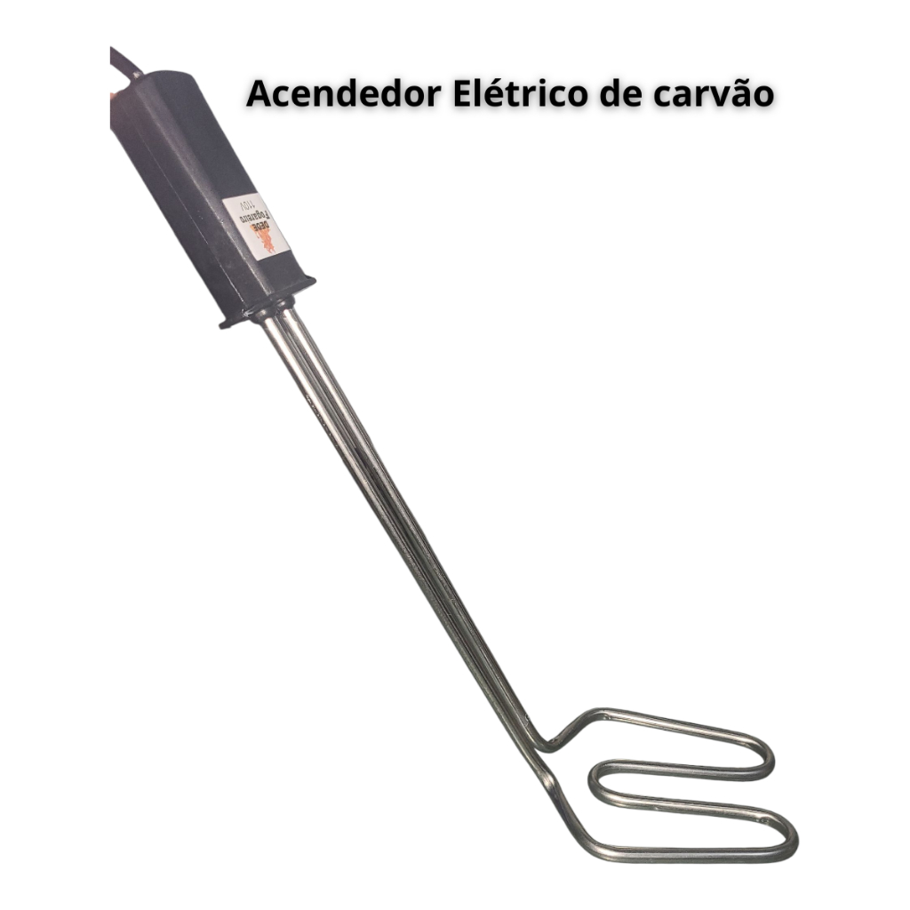 Acendedor Elétrico De Churrasqueira a Carvão e Lareira