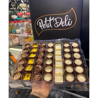 Doces finos Cacau Show Petit Dali 42 unidades sobremesa de casamento, aniversário, festa em Oferta na Shopee