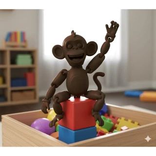 Brinquedo Articulado Macaco