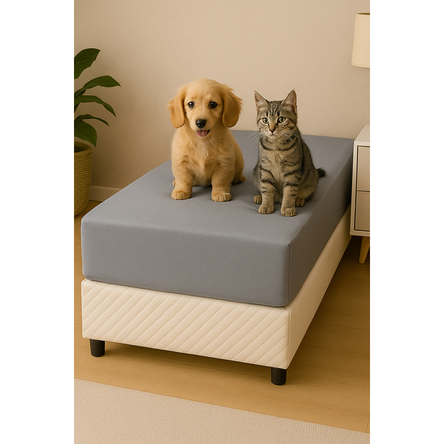 Lençol Pet 1,00m x 0,80cmx 0,16cm Varias Cores 100% Algodão 200 Fios Não Faz Bolinha