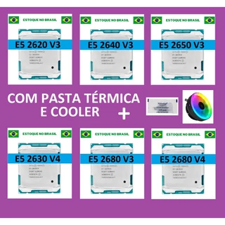 Processador Intel Xeon E5 2620 2630 2640 2650 2680 v4 v3- Lga 2011 1356 - Envio Imediato!