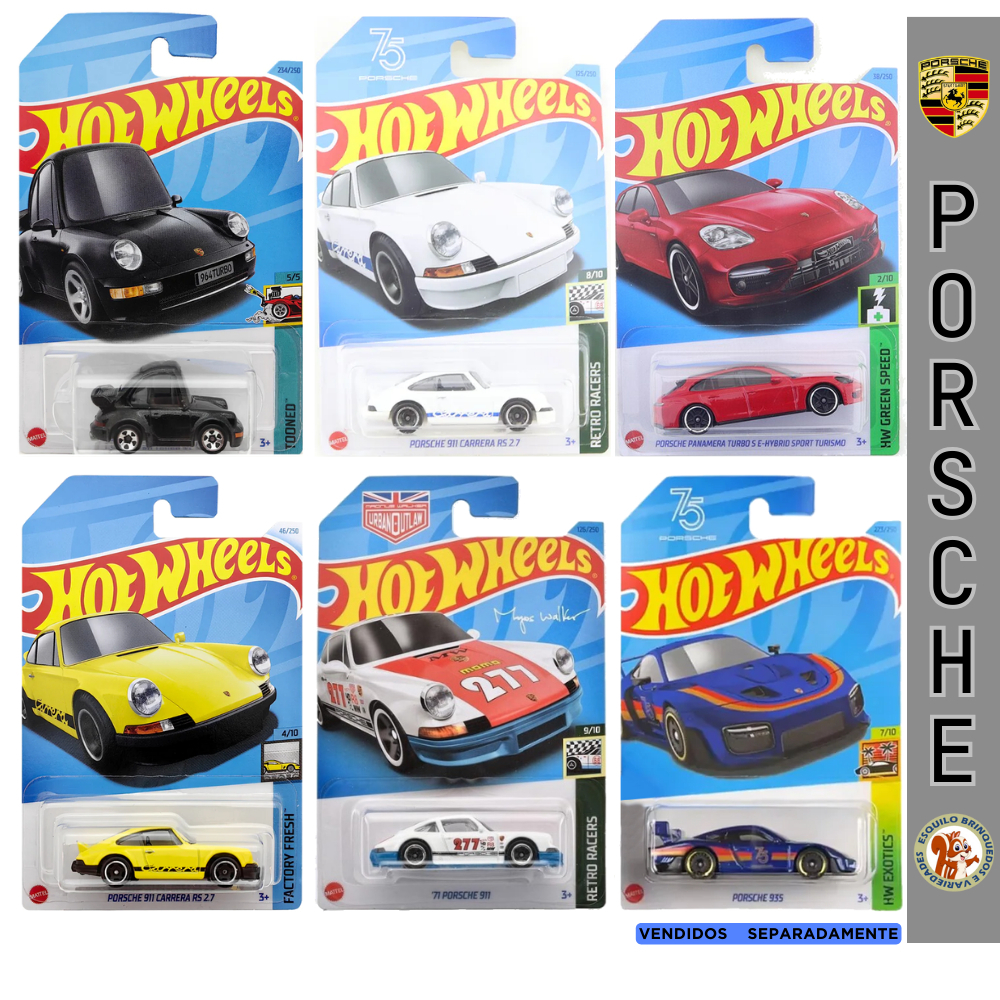 Hot Wheels Porsche – Modelos Raros e Exclusivos de Coleção | Shopee Brasil