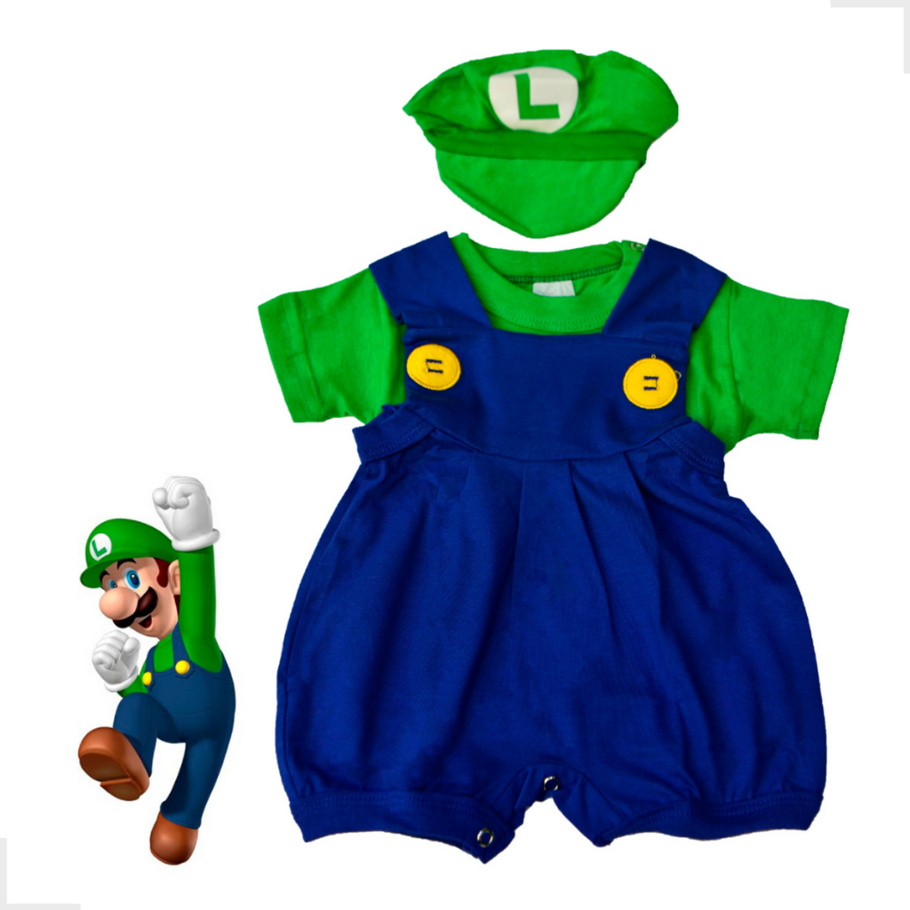Super Mario Babykostüm – Offizielles Disguise Kostüm Für 6-12 Monate, Mit Overall & Hut