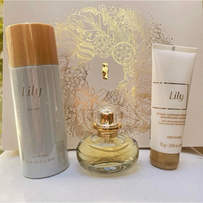 kit Lily Presente ( 3 Itens ) | Shopee Brasil