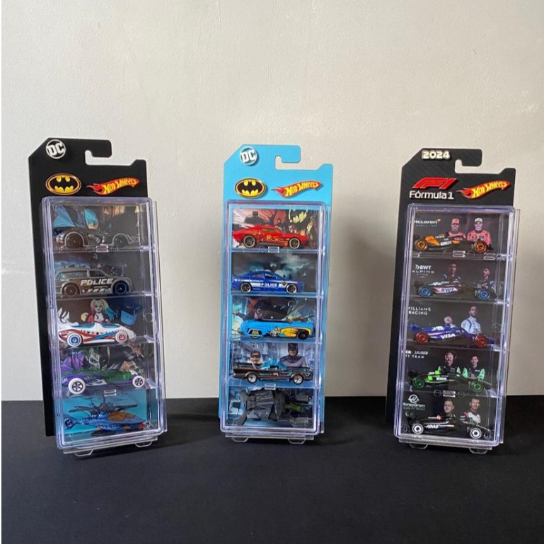 Expositor para Pacs HotWheels - Fórmula1 é Batman - exclusivo