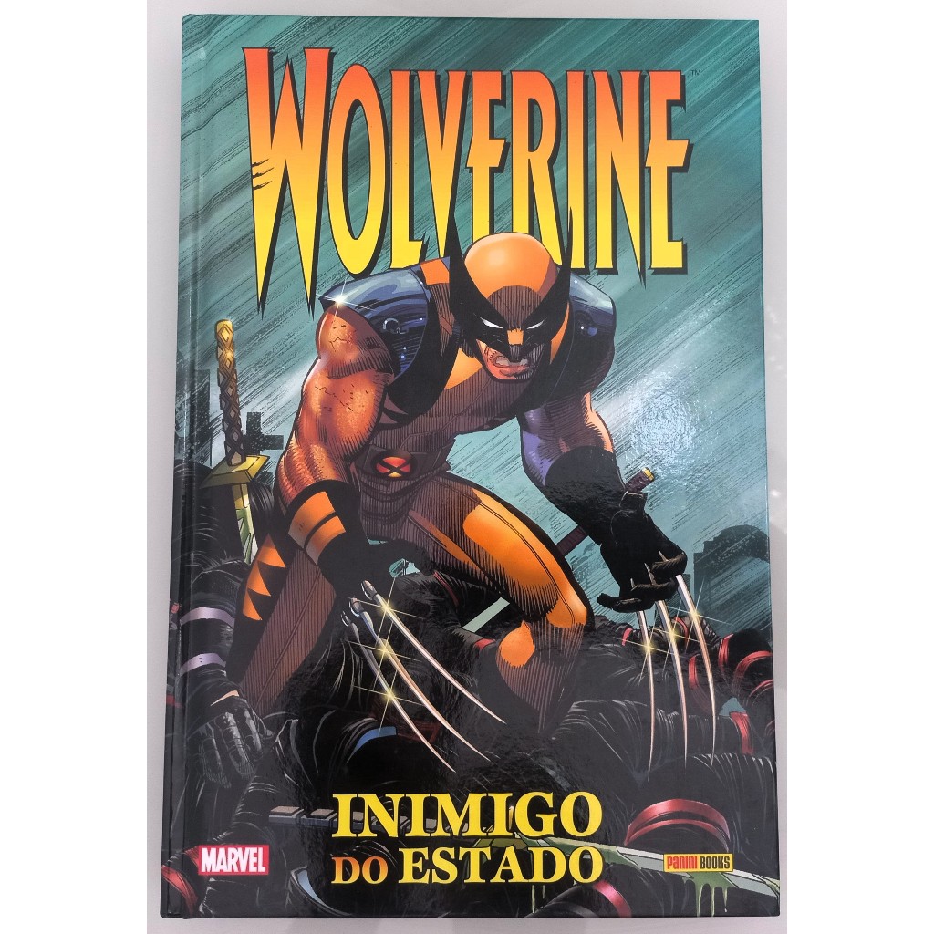 WOLVERINE INIMIGO DO ESTADO - MARK MILLAR | Shopee Brasil