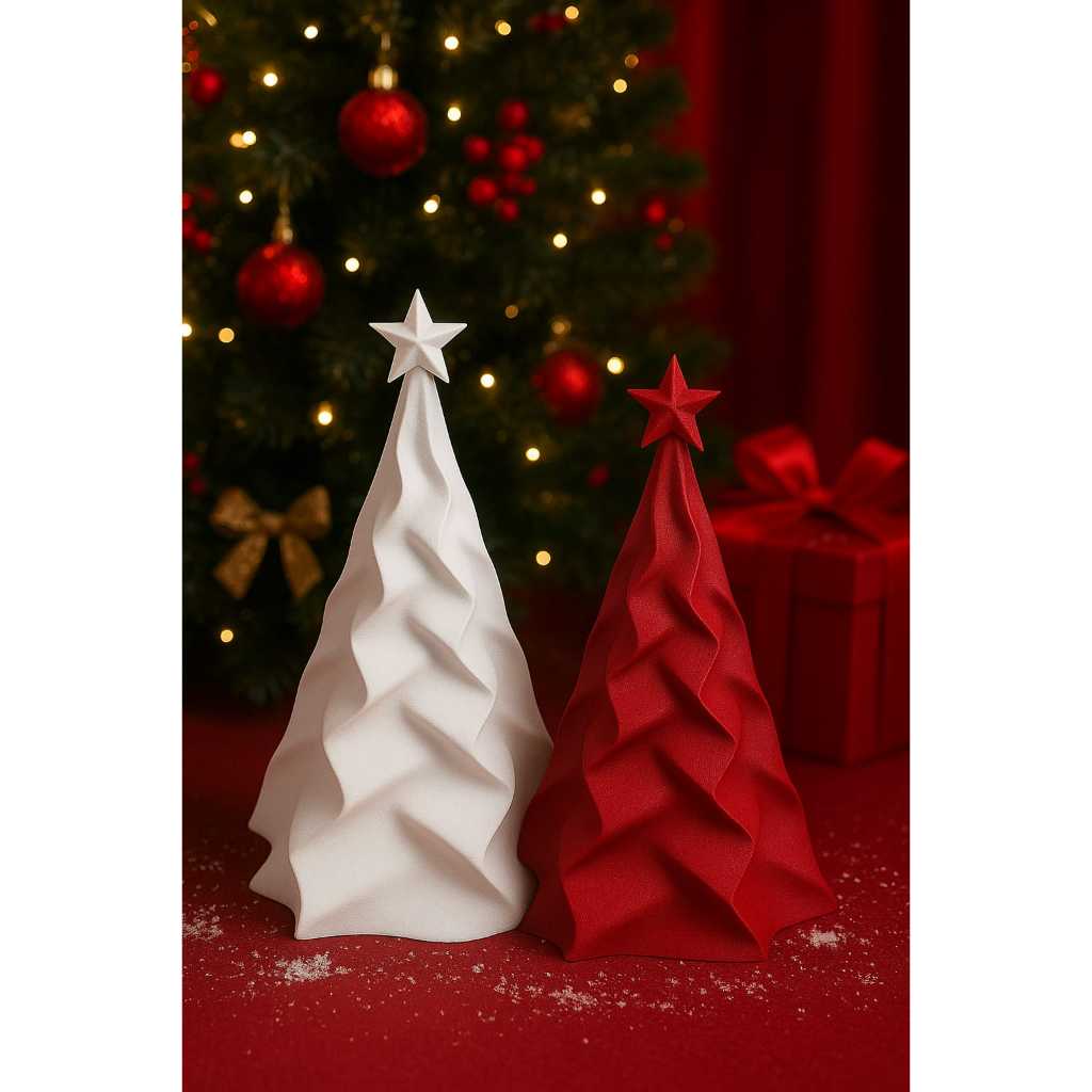Arvore De Natal Kit Com 2 Arvores - Decoração Natal - Decoração Sala - Decoração Mesa