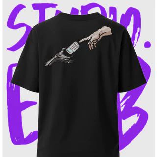Camiseta Oversized trembolona MONSTER Bordada trenbolone Academia Treino 100% Algodão