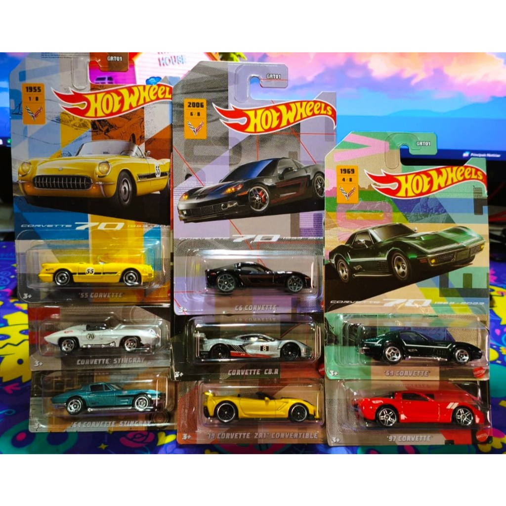 hot wheels pack corvette em Promoção na Shopee Brasil 2026