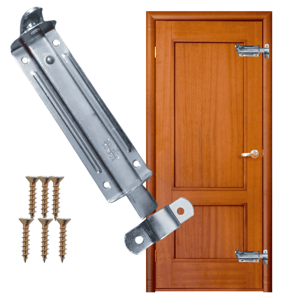 Fecho Trinco Chato 12,5cm Ferrolho Porta Cadeado para Porta E Portões ...