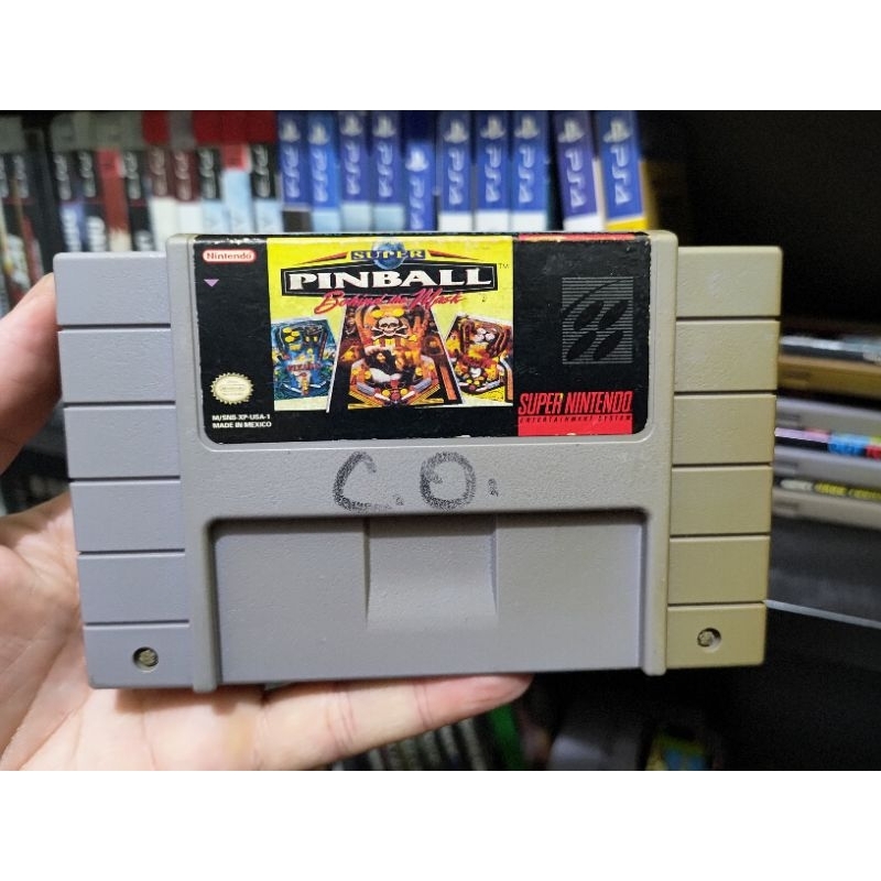 Super Pinball Snes Super Nintendo 100% Original | Shopee Brasil