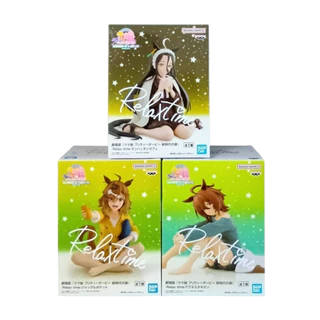 Banpresto Uma Musume Relax time Jungle Pocket Agnes Tachyon Manhattan Cafe Figura Japão Dantsu Flame