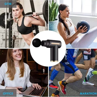 Massageador Elétrico Portátil Alívio de Dores – Costas, Pernas e Ombros