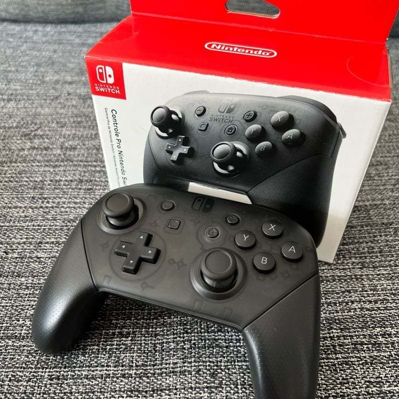 Controle Pro Controller de nintendo switch Original Seminovo | Shopee ...