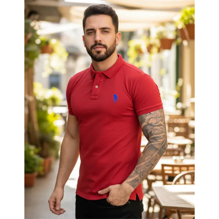 Camisa gola polo malha piquet 