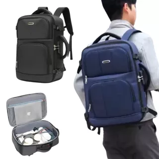 Mochila Masculina Executiva Grande com Cadeado – Para Notebook, Viagem e Trabalho-Antifurto