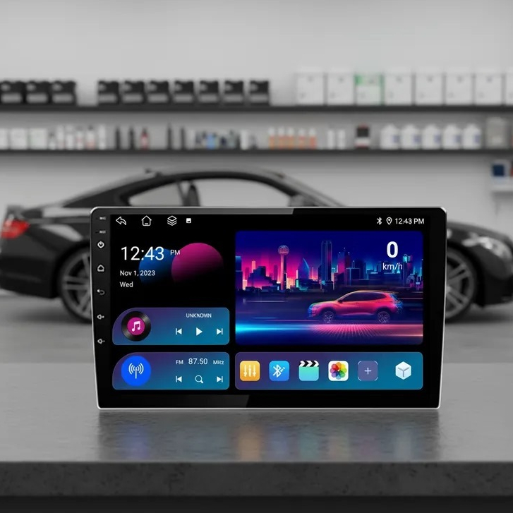 Multimidia 9polegadas Android 15 6G+128gb Com Slot Sd+camera(4G946,4G968)