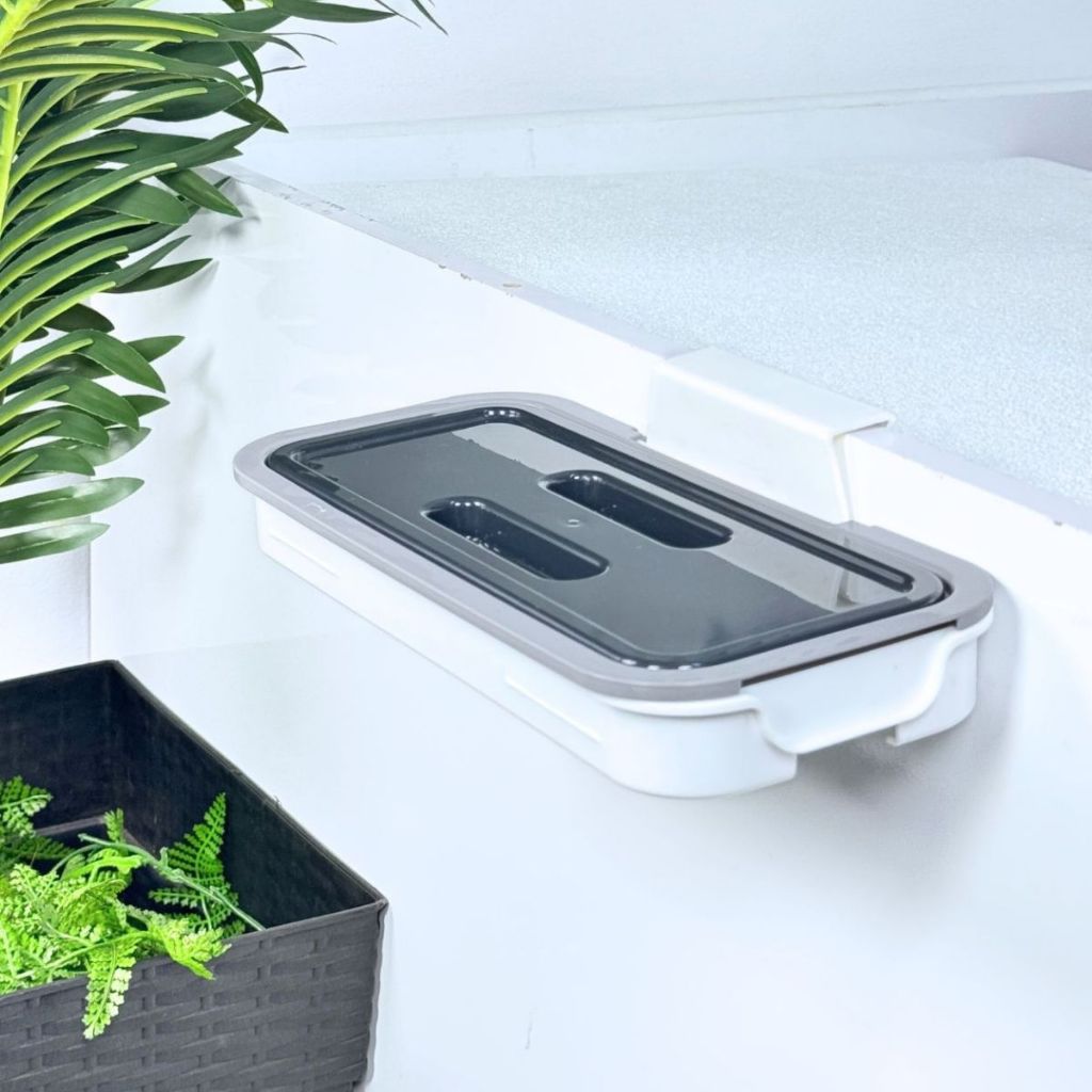 Lixeira com Tampa para Porta de Armário – Ideal para Cozinha e ...