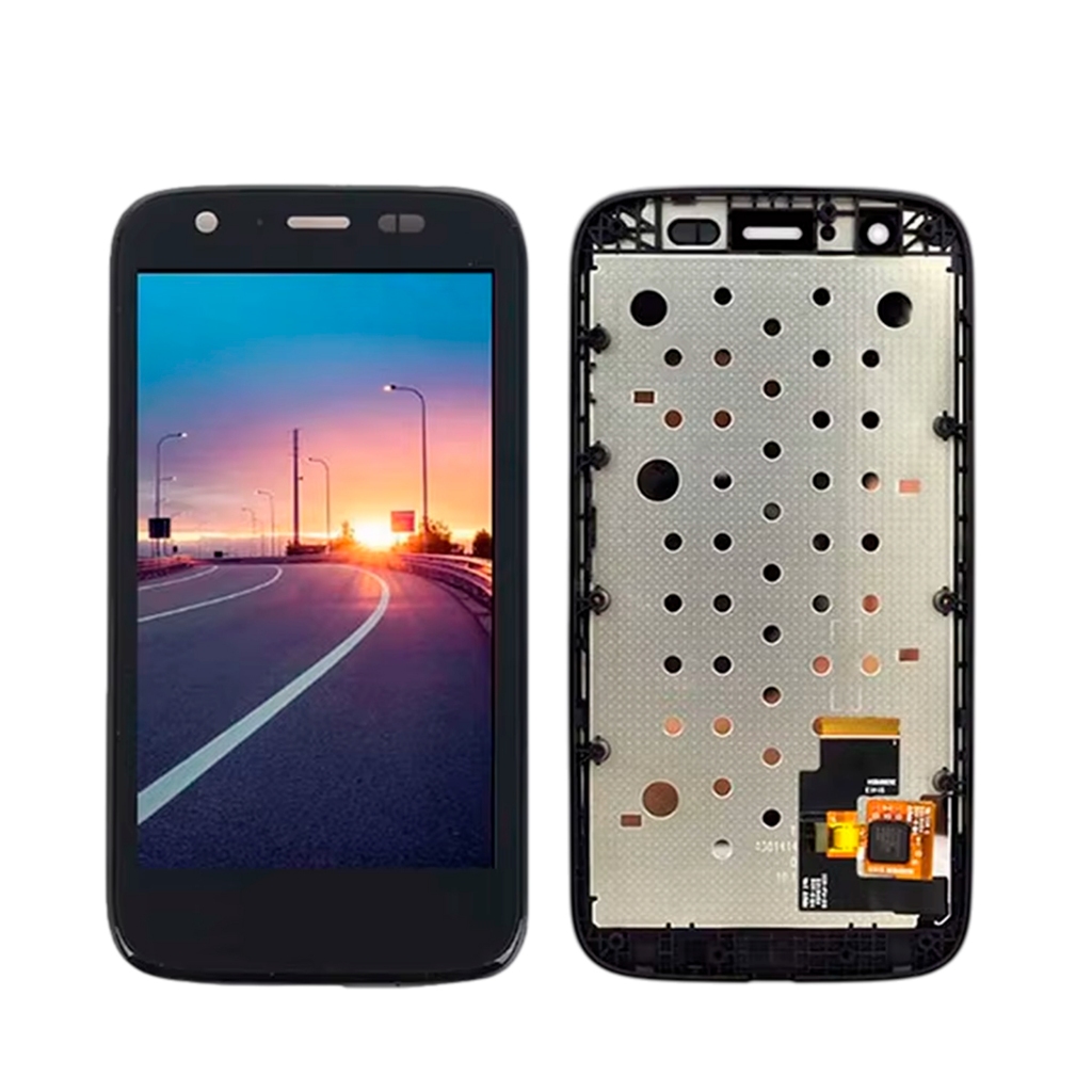 Display Touch Lcd Compativel Moto G1 Xt1033 Xt1032 Com Aro