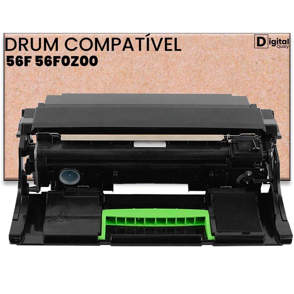 Cilindro de imagem compativel com lexmark 56f 56f0z00 MX521, MS621, MX522, MS622, MS321, MX321