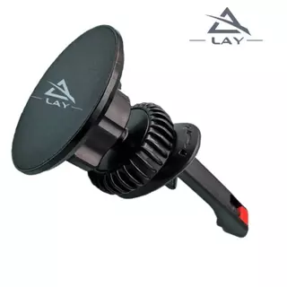 Suporte Celular Smartphone Carro Veicular Automotivo Grade Ar Condicionado Magnético Com Imã LAY-29