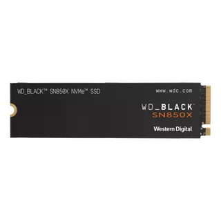 SSD 1TB m.2 2280 NVMe PCIe Gen4x4 WD Black SN850X Western Digital WDS100T2X0E-00BCA0 Velocidade de Leitura Até 7300MB/s