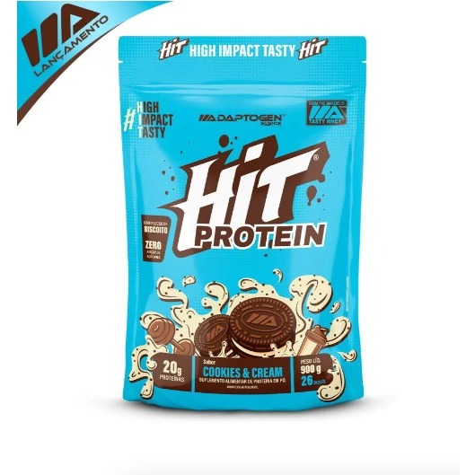 WHEY HIT PROTEIN 900G - ADAPTOGEN REFIL