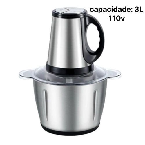 Moedor Elétrico COM ALÇA 3 Litros Triturador 110v Legumes Ca