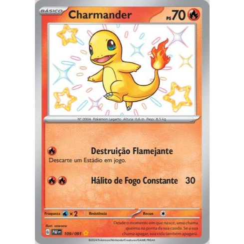 shiny charmander pokemon card value Charmander -Single Card main image 0